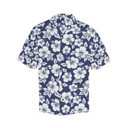 Hibiscus Pattern Print Design HB012 Men Hawaiian Shirt-JorJune