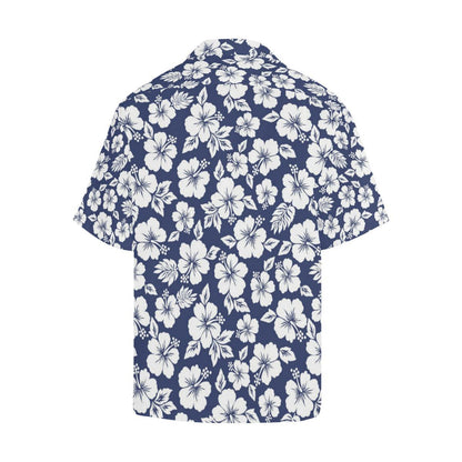 Hibiscus Pattern Print Design HB012 Men Hawaiian Shirt-JorJune
