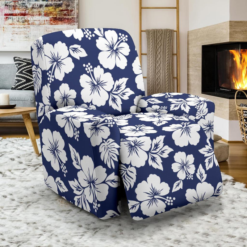 Hibiscus Pattern Print Design HB012 Recliner Slipcover-JORJUNE.COM