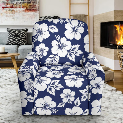 Hibiscus Pattern Print Design HB012 Recliner Slipcover-JORJUNE.COM