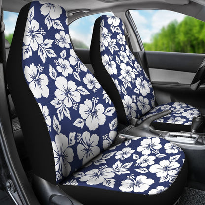 Hibiscus Pattern Print Design HB012 Universal Fit Car Seat Covers-JorJune