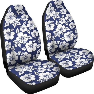 Hibiscus Pattern Print Design HB012 Universal Fit Car Seat Covers-JorJune
