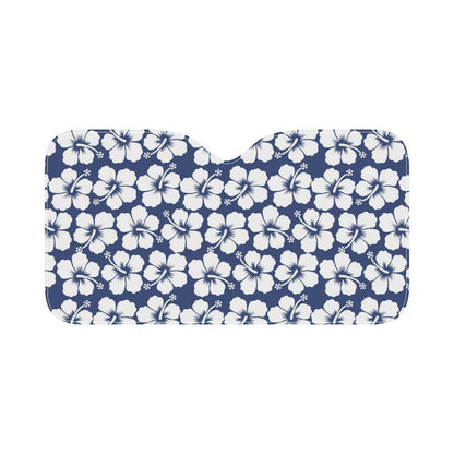 Hibiscus Pattern Print Design HB013 Car Sun Shade-JorJune