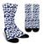 Hibiscus Pattern Print Design HB013 Crew Socks-JORJUNE.COM