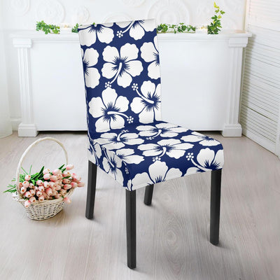 Hibiscus Pattern Print Design HB013 Dining Chair Slipcover-JORJUNE.COM