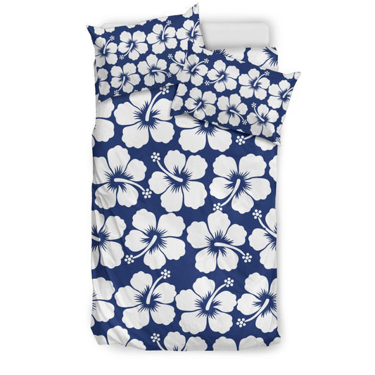 Hibiscus Pattern Print Design HB013 Duvet Cover Bedding Set-JORJUNE.COM