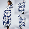 Hibiscus Pattern Print Design HB013 Hooded Blanket-JORJUNE.COM