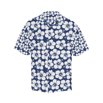 Hibiscus Pattern Print Design HB013 Men Hawaiian Shirt-JorJune