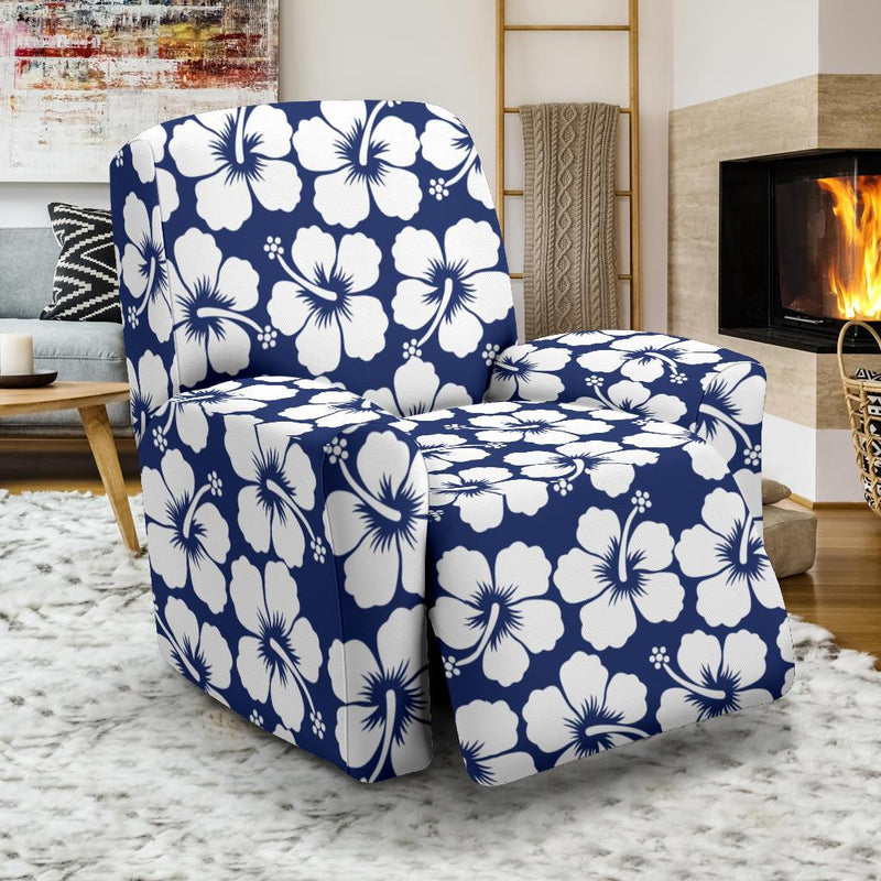 Hibiscus Pattern Print Design HB013 Recliner Slipcover-JORJUNE.COM