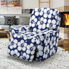 Hibiscus Pattern Print Design HB013 Recliner Slipcover-JORJUNE.COM