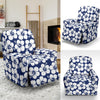 Hibiscus Pattern Print Design HB013 Recliner Slipcover-JORJUNE.COM