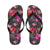 Hibiscus Pattern Print Design HB014 Flip Flops-JorJune