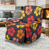 Hibiscus Pattern Print Design HB024 Recliner Slipcover-JORJUNE.COM