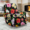 Hibiscus Pattern Print Design HB025 Recliner Slipcover-JORJUNE.COM