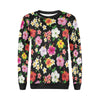 Hibiscus Pattern Print Design HB025 Women Long Sleeve Sweatshirt-JorJune