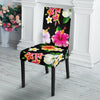 Hibiscus Pattern Print Design HB025/Dining-Chair-Slipcover.jpg Dining Chair Slipcover-JORJUNE.COM