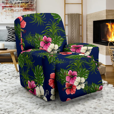 Hibiscus Pattern Print Design HB028 Recliner Slipcover-JORJUNE.COM