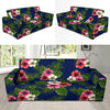 Hibiscus Pattern Print Design HB028 Sofa Slipcover-JORJUNE.COM