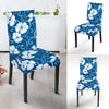 Hibiscus Pattern Print Design HB03 Dining Chair Slipcover-JORJUNE.COM