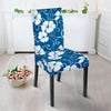 Hibiscus Pattern Print Design HB03 Dining Chair Slipcover-JORJUNE.COM