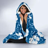 Hibiscus Pattern Print Design HB03 Hooded Blanket-JORJUNE.COM