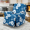 Hibiscus Pattern Print Design HB03 Recliner Slipcover-JORJUNE.COM