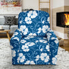 Hibiscus Pattern Print Design HB03 Recliner Slipcover-JORJUNE.COM