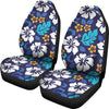 Hibiscus Pattern Print Design HB030 Universal Fit Car Seat Covers-JorJune