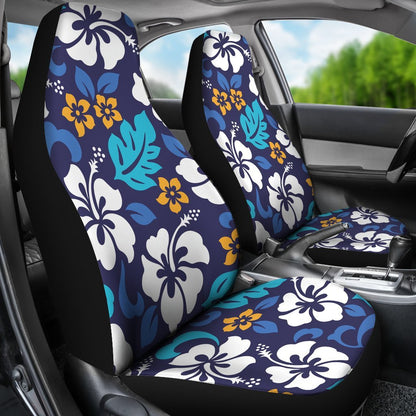Hibiscus Pattern Print Design HB030 Universal Fit Car Seat Covers-JorJune