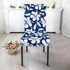 Hibiscus Pattern Print Design HB031 Dining Chair Slipcover-JORJUNE.COM