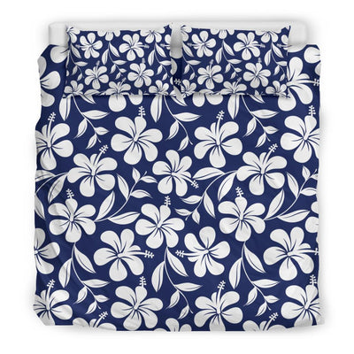 Hibiscus Pattern Print Design HB031 Duvet Cover Bedding Set-JORJUNE.COM