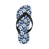 Hibiscus Pattern Print Design HB031 Flip Flops-JorJune