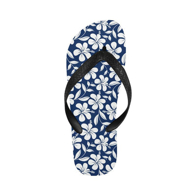 Hibiscus Pattern Print Design HB031 Flip Flops-JorJune