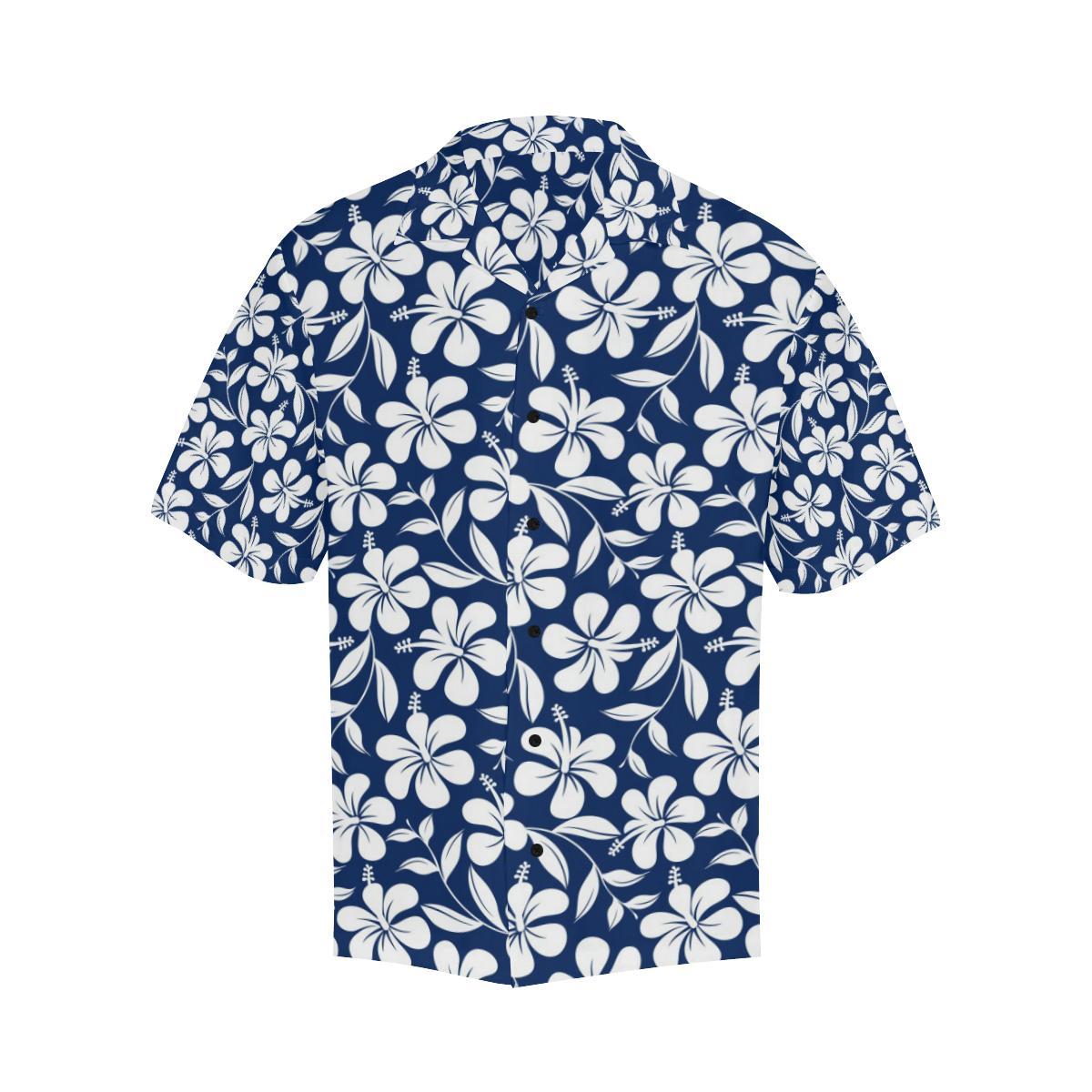 Hibiscus Pattern Print Design HB031 Men Hawaiian Shirt-JorJune