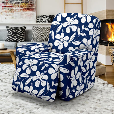 Hibiscus Pattern Print Design HB031 Recliner Slipcover-JORJUNE.COM