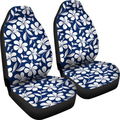 Hibiscus Pattern Print Design HB031 Universal Fit Car Seat Covers-JorJune