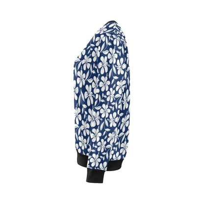 Hibiscus Pattern Print Design HB031 Women Long Sleeve Sweatshirt-JorJune