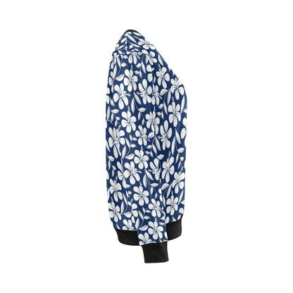 Hibiscus Pattern Print Design HB031 Women Long Sleeve Sweatshirt-JorJune
