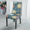 Hibiscus Pattern Print Design HB033 Dining Chair Slipcover-JORJUNE.COM