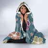 Hibiscus Pattern Print Design HB033 Hooded Blanket-JORJUNE.COM