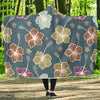 Hibiscus Pattern Print Design HB033 Hooded Blanket-JORJUNE.COM