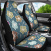 Hibiscus Pattern Print Design HB033 Universal Fit Car Seat Covers-JorJune