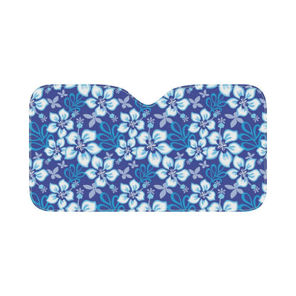 Hibiscus Pattern Print Design HB04 Car Sun Shade-JorJune
