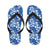 Hibiscus Pattern Print Design HB04 Flip Flops-JorJune