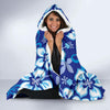 Hibiscus Pattern Print Design HB04 Hooded Blanket-JORJUNE.COM