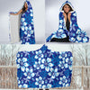 Hibiscus Pattern Print Design HB04 Hooded Blanket-JORJUNE.COM