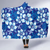 Hibiscus Pattern Print Design HB04 Hooded Blanket-JORJUNE.COM