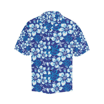 Hibiscus Pattern Print Design HB04 Men Hawaiian Shirt-JorJune