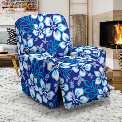 Hibiscus Pattern Print Design HB04 Recliner Slipcover-JORJUNE.COM