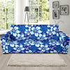 Hibiscus Pattern Print Design HB04 Sofa Slipcover-JORJUNE.COM